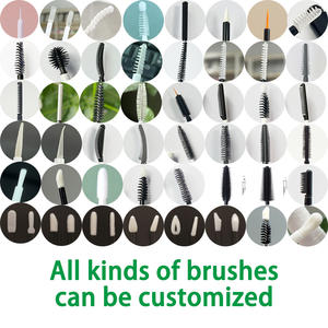 Tube <span class=keywords><strong>de</strong></span> <span class=keywords><strong>mascara</strong></span> argenté personnalisé OEM ODM avec brosse en acier pour base <span class=keywords><strong>de</strong></span> <span class=keywords><strong>mascara</strong></span> Conteneur <span class=keywords><strong>de</strong></span> bouteille d'emballage simple rond pour dissolvant <span class=keywords><strong>de</strong></span> cils 5ml - Product Image 5