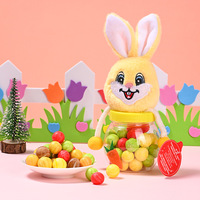 Boîte cadeau de Noël personnalisée avec bonbons séchés à l'air, 1,5g*10 sachets*12 sachets*12 cartons*12 pots, forme de dessin animé, bonbons durs multicolores, saveur fruitée