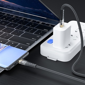 สายดาต้าไนลอนใสแบบ Type-C รองรับ PD60W สำหรับ Huawei Honor และ iPhone 17 16 <span class=keywords><strong>ชาร์จ</strong></span>เร็ว 3A - Product Image 5
