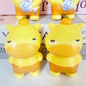 Cute Capybara Sensory Squeeze Toy TPR Material Pinch Stress Relief Decompression Slow <b>Rebound</b> Wholesale Children's Promotional - Product Image 2