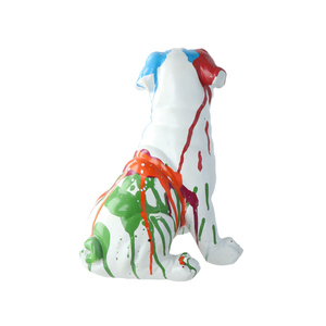 Escultura de Perro <span class=keywords><strong>Bulldog</strong></span> Francés de Resina Pintada a Mano con Tinta Estilo Europeo-<span class=keywords><strong>Americano</strong></span>, Tamaño Real, Personalizada - Product Image 6