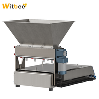Witbee Nouvelle Machine Automatique de Remplissage de Gâteaux Multi-Remplisseurs, Contrôle PLC, Remplisseur Électrique de Matières Visqueuses, Usage Commercial, Trémie 30L, Facile à Utiliser