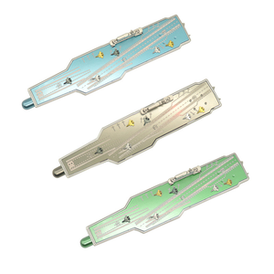 Bút gel kiểu dáng tàu sân bay mô hình vũ khí quà tặng bán buôn sáng tạo có đèn - Product Image 3