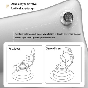 Colchón Inflable Portátil para Coche, Cojín de Espuma para Dormir en el Coche, con Almohadas, para Viajes y Campamento al Aire Libre - Product Image 6