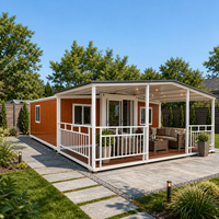 Rumah Kontainer yang Dapat Diperluas Rumah Modular yang Dapat Diperluas Rumah Kontainer 4 Kamar Tidur Rumah Kontainer Modern Desain Rumah Kontainer Cina