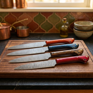 Cuchillo de Cocina de Acero Inoxidable de Primera Calidad con Mango de Madera Pakka Ecológico a Precios Económicos - Product Image 2