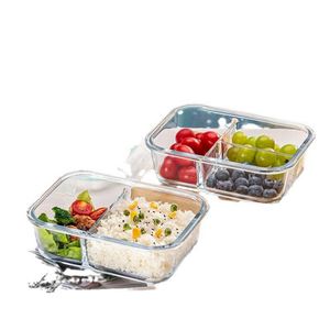 Microwave Safe <b>Lunch</b> <b>Box</b> Sealed Divided Bento Bowl with Lid for Students and Office Workers - Product Image 6