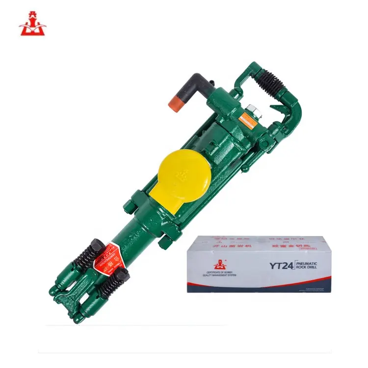 Hướng Dẫn Sử Dụng Khai Thác Mỏ Sử Dụng Air Leg 70Mm Khí Nén Jack Hammer Với FT160 Air Leg