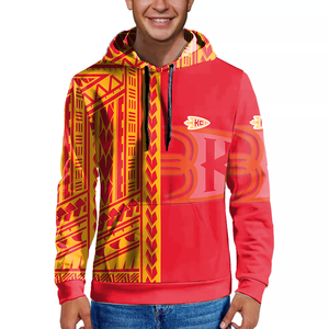 2025 personnalisé dernière conception polynésienne équipe de football Fans Jersey Hoodies complet 32 équipes pull - Product Image 4