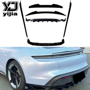 Kit di Modifica Carrozzeria per OLIVER Porsche Taycan 2019+: Spoiler Anteriore, Minigonne Laterali, Alettone Posteriore, Spoiler Tetto, Spoiler Posteriore - Product Image 1