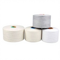 Fil à tricoter 100% coton Ne5-21s, fil ouvert, provenance Chine