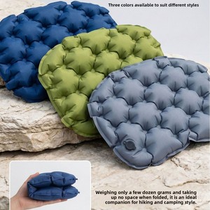 Colchoneta Inflable Portátil Individual para Camping, Resistente a la Humedad, Gruesa, Plegable y Antideslizante - Product Image 2