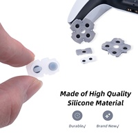 Brandneues Gummi-Pads-Set für PS5 Controller Reparatur-Kits Silikon Leitfähiges Teil für Playstation 5 Ersatz für DualSense