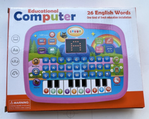Juguetes de Aprendizaje de Inglés, Computadora, Juguetes Educativos, Laptop de Juguete, Tableta Educativa para Niños con Pantalla LED - Product Image 5
