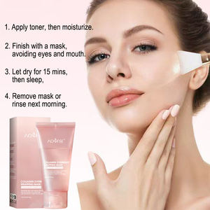 מיצוק לילה קליפות את הקולגן פנים הלילה מסכת לחות קולגן לחות הקולגן לילה מסכה - Product Image 5