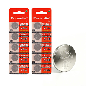 Batteria a Bottone al Litio <span class=keywords><strong>CR2025</strong></span> <span class=keywords><strong>3V</strong></span> per Chiavi Auto e Telecomandi - Product Image 4