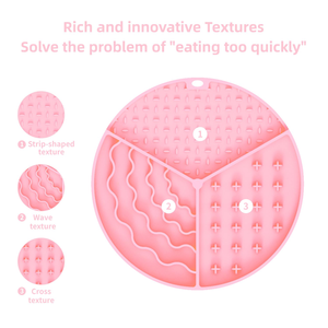 Silicone <b>Cat</b> Dog Licking Mat with Suction Cups Pet Feeding Lick Mat for Dogs Non Toxic Bpa Free Eco Friendly Slow <b>Feeder</b> Mats - Product Image 3