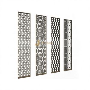 ANN1113 Sophisticated Custom Modern Multi-Functional Durable Stainless Steel Coating <b>Screen</b> <b>Partition</b> Enhancing Interior - Product Image 1