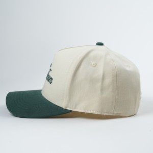 Gorra de Béisbol Bordada de 5 Paneles con Logotipo del Fabricante, Gorra de Béisbol Personalizada de Dos Tonos con Estructura en A - Product Image 4