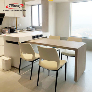Système <span class=keywords><strong>de</strong></span> <span class=keywords><strong>table</strong></span> coulissante à 90 degrés Temax DB5016T, quincaillerie <span class=keywords><strong>de</strong></span> <span class=keywords><strong>table</strong></span> rotative, mécanisme <span class=keywords><strong>de</strong></span> <span class=keywords><strong>table</strong></span> extensible <span class=keywords><strong>en</strong></span> alliage d'aluminium pour <span class=keywords><strong>cuisine</strong></span> - Product Image 6