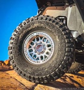 Jantes forgées ROC Custom <span class=keywords><strong>17</strong></span> pouces 9J Beadlock polies neuves 4x4 KMC 8x170/165.1 tout-terrain pour 2500 pour F250 - Product Image 2