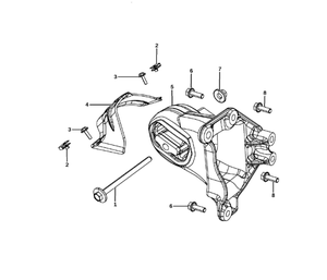 Haute qualité 5147190AC 5147191AC forgeage en fonte nouveau support en caoutchouc de pied de moteur 3.0L 3.6L pour Chrysler - Product Image 6