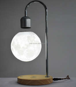 Lampe Lune Lévitation : Lampe de Table LED Magnétique Intelligente Imprimée en 3D avec Base - Product Image 1