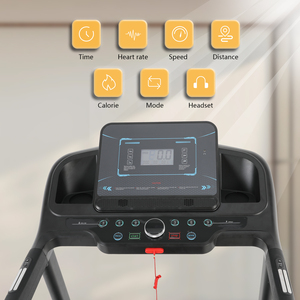 Tapis roulant électrique motorisé pliable de qualité supérieure avec écran LCD, design portable pour la remise en forme à domicile - Product Image 6