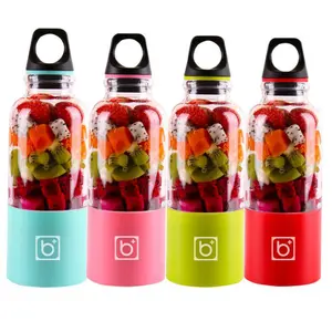 fresh fruit portable 5colors juicer blender mini fashion portable juicer blender electric rechargeable household fruit mixer