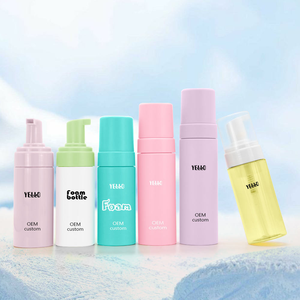 Flacone Vuoto Personalizzato da 100ml 120ml 150ml 200ml per Detergente Sapone in Schiuma con Erogatore a Pompa in <span class=keywords><strong>Plastica</strong></span> PET Verde Rosa Opaco per Cosmetici - Product Image 4