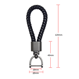 <span class=keywords><strong>Portachiavi</strong></span> in Pelle Colorata di Lusso Personalizzati per Uomo, <span class=keywords><strong>Portachiavi</strong></span> Intrecciato <span class=keywords><strong>Pop</strong></span> It per Donna, <span class=keywords><strong>Portachiavi</strong></span> in Metallo per Auto, <span class=keywords><strong>Portachiavi</strong></span> in Pelle PU - Product Image 6