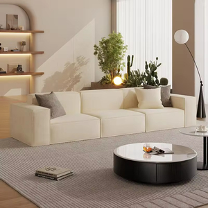Canapé compressible - Canapé moderne minimaliste trois places en velours, compressé sous vide, idéal pour le commerce électronique transfrontalier et la maison - Product Image 3