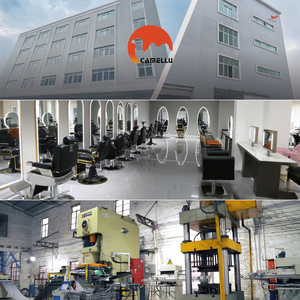 Ghế salon đen cổ điển dành cho tiệm cắt tóc, ghế làm tóc có thể ngả lưng cho khu vực cắt tóc, ghế cắt tóc chịu lực cao dành cho nam giới - Product Image 2