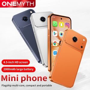 ONEMYTH A19 Pro Android 10 Doble SIM 2GB+16GB Pantalla de 4.5 Pulgadas Batería de 2000mAh Multi-idiomas Mini Teléfono Inteligente 4G MTK6739WW Quad-core 1.5 - Product Image 2