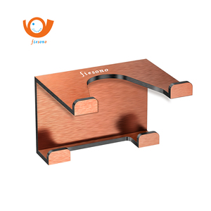<span class=keywords><strong>Support</strong></span> mural adhésif en plastique pour sèche-<span class=keywords><strong>cheveux</strong></span>, non pliable, pour rangement de salle de bain - Product Image 4