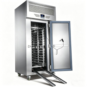 Commercial <b>Trolley</b> Blast Freezer Stainless Steel Quick Freezing Cabinet For Bakery Meat Seafood Fast Freezing Machine With <b>Mobil</b> - Product Image 3