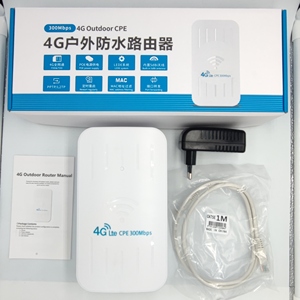 เราเตอร์ไร้สาย 4G สำหรับภายนอกอาคาร กันน้ำ ความเร็วสูง 2.4GHz 300Mbps WiFi รองรับ POE ไฟร์วอลล์ Openwrt ซิมการ์ด เราเตอร์ 4G ภายนอกอาคาร - Product Image 6