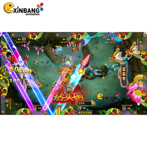 Le plus récent logiciel <span class=keywords><strong>de</strong></span> plateau <span class=keywords><strong>de</strong></span> <span class=keywords><strong>jeu</strong></span> <span class=keywords><strong>de</strong></span> chasseur <span class=keywords><strong>de</strong></span> pêche 2/4/6/8/10 joueurs Happy Pig 2 USA Arcade Fish Game - Product Image 4