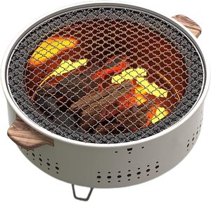 Barbecue au charbon de bois commercial de style japonais EU - Portable pour le camping en plein air - Product Image 2