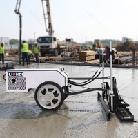 Offre Spéciale : Niveleuse Laser Vibrante Portative à Deux Roues pour un Nivellement de Précision des Sols en Béton