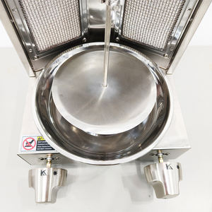 GB25 Rôtissoire verticale à usage intensif Shawarma Cooker avec <span class=keywords><strong>broche</strong></span> de rôtisserie réglable pour une cuisson uniforme de la viande - Product Image 4