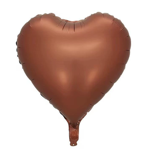 Ballon numérique en feuille d'hélium de 32 pouces, écologique, blanc crème, imprimé sérigraphie, couleur caramel chocolat, numéro, vente en gros - Product Image 3