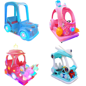 Auto Elettrica Biposto per Bambini, Modello Principessa, Adatta per Parchi Divertimento e Utilizzabile anche da Adulti - Product Image 2