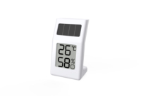 Thermomètre domestique LCD, hygromètre d'intérieur, moniteur électronique de température et d'humidité, horloge numérique de bureau, thermomètre