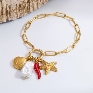 Zoryn Wholesale Light Luxury Design Stainless Steel DIY Bracelet for Women Trendy Pendant Necklace with <b>Charm</b> Bracelets - Product Image 1