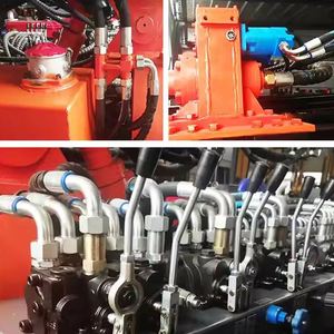 Factory Supply <b>Small</b> Water Well <b>Drilling</b> Rigs Wheeled Hydraulic 130m Water Well <b>Drilling</b> Rig - Product Image 4