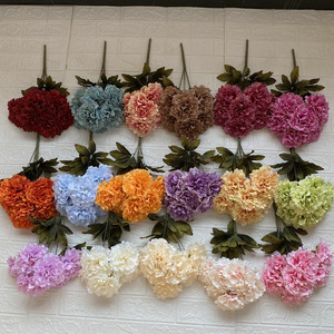 ดอกชบาประดิษฐ์เม่ยหนิง ขนาด 42 ซม. สำหรับตกแต่งงานแต่งงานและบ้าน - Product Image 2