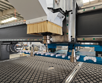 Routeur CNC à cadre industriel CA2040 ATC pour le bois de grande taille, avec formation opérationnelle gratuite