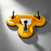 Ventouse en verre à trois griffes, ventouse de transport à double griffe pour sol, OEM, 100 kg, pression atmosphérique, vente en gros