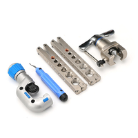 GOODKING Lot de 5 outils d'évasement excentriques de haute qualité et kit de coupe-tube à 45 degrés, outils automobiles, vente directe d'usine TOP 53726